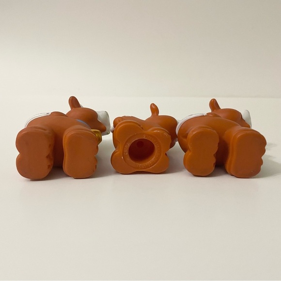 Vintage 90s Fisher Price Little People Wheelies Farmer and Cow Farm Animals - Picture 7 of 16